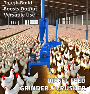 Corn Rice Husk Maize Grinding Machine Home Use Feed Crusher <b>Grinder</b> Hammer Mill for Grass Feed Processing - Product Image 4
