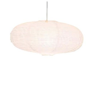 โคมไฟกระดาษทรงกลมสไตล์ญี่ปุ่นเรโทรวาบิซาบิ สำหรับห้องนอน ร้านอาหาร ร้านขายเสื้อผ้า โฮมสเตย์ ใช้หลอดไฟ E26 ไม่ใช่ของอิซามู - Product Image 1