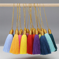 Vente en gros en stock, pompon de haute qualité, plusieurs couleurs, pompon en soie pour la décoration, pompon pour bijoux, frange