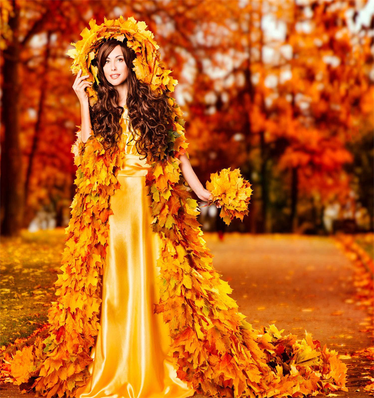 50pcs Fall Artificial Maple Leaves  for Thanksgiving Wedding Indoor Outdoor Wreath Decoration