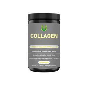 Colágeno Herbal Natural en Polvo de Alta Calidad, 100% Natural, Grado Alimenticio, Productos de Belleza para Mujeres, Favorece el Cabello y las Uñas - Product Image 1
