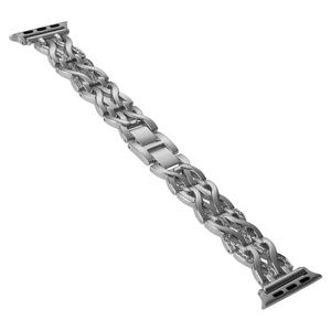 Nouveau design <span class=keywords><strong>Bracelet</strong></span> diamant en métal pour <span class=keywords><strong>Apple</strong></span> <span class=keywords><strong>Watch</strong></span> Series 45678 42mm 41mm <span class=keywords><strong>S8</strong></span> Ultra 49mm 38mm 45mm <span class=keywords><strong>Bracelet</strong></span> de montre en alliage de valeur de luxe - Product Image 6