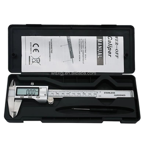 Thước cặp kỹ thuật số bằng thép không gỉ 150mm Inch Điện tử LCD Vernier Caliper 0,01mm Dụng cụ đo lường - Product Image 6