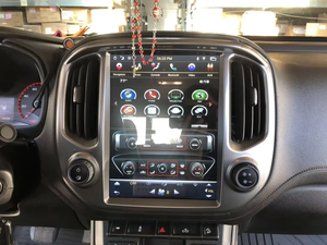 วิทยุนำทางหน้าจอแนวตั้ง Tesla ขนาด 12.1 นิ้ว ระบบ Android 11.0 ความเร็วสูง สำหรับ Chevrolet Colorado <span class=keywords><strong>Gmc</strong></span> Canyon ปี 2015 - 2018 - Product Image 4