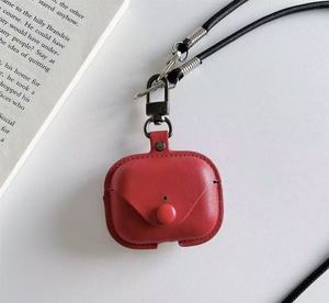 Cordoncino solido in pelle retrò per <span class=keywords><strong>Apple</strong></span> per AirPods Pro/2/3/4 accessori protettivi per cuffie per auricolari Bluetooth - Product Image 5