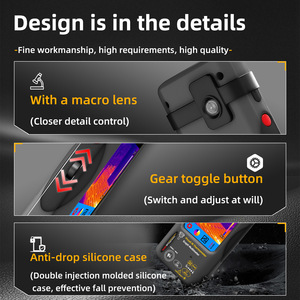 Caméra thermique SH7 avec multimètre, écran TFT 3,98'', caméra infrarouge 25Hz, 15 palettes thermiques, testeur TRMS à auto-étalonnage - Product Image 4