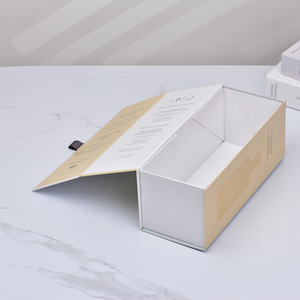 OEM Custom Size&Logo Rigid Cardboard Gift <b>Box</b> with Handle & Gold Foil - Luxury Folding Packaging for Wine & Whisky Wholesale - Product Image 2