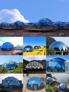 Chất lượng cao ngoài trời không thấm nước quyến rũ Lều tuyết cắm trại mái vòm nhà nghỉ mát kính mái vòm lều - Product Image 3