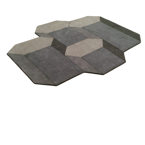 Tapis moderne en laine à poils longs, fait main, imperméable, antidérapant, ignifuge, écologique, à motifs floraux, pour salon, prière, décoration intérieure - Product Image 3