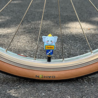 Capuchon anti-poussière créatif en forme de dessin animé pour valves de pneus de vélo, couvre-valve universel pour tiges de valves de pneus de voiture, accessoires de vélo, cadeaux