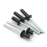 Rivets aveugles en acier et aluminium peints en couleur, norme DIN CLASSE 4, tête ronde de 3/8 po, fournisseur chinois à prix compétitif