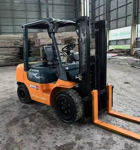 Montacargas Diésel Usado de 3 Toneladas de Japón, Modelo 2022 2023, Motor Diésel 1DZ-II, Montacargas Usado <span class=keywords><strong>7FD30</strong></span> 8F30, Listo para Envío - Product Image 5