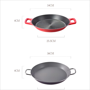 Frigideira Antiaderente, nuevos utensilios de cocina de aluminio prensado de alta calidad, sartén antiadherente, <span class=keywords><strong>paella</strong></span>, utensilios de cocina de aluminio - Product Image 3