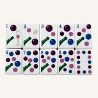 Nouvel ensemble de mahjong américain de luxe moderne à 5 étages, 160 tuiles en acrylique gravées, jeux d'intérieur pour adultes
