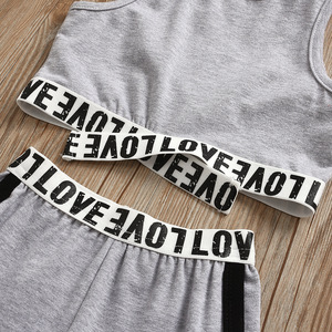 Conjunto de Ropa para Bebés, Pantalones Ajustados de Algodón para Niñas, Traje Deportivo para Compras en Línea - Product Image 6