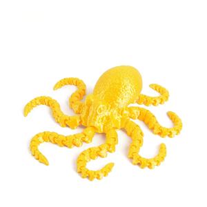Vendita popolare popolare PLA stampato polpo 3D in Stock di seppie di seta colorate animali stampate 3D - Product Image 6