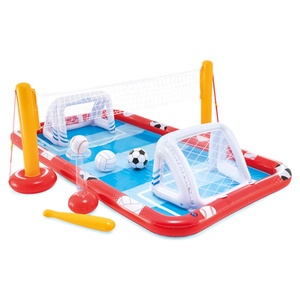 Intex 57147 Terrain de sport rectangulaire <span class=keywords><strong>gonflable</strong></span> Parc <span class=keywords><strong>Piscine</strong></span> Centre de jeux sportifs d'<span class=keywords><strong>action</strong></span> <span class=keywords><strong>Piscine</strong></span> - Product Image 1