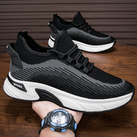 Baskets décontractées en maille respirante de 6cm pour hommes, chaussures d'ascenseur légères et confortables, pour augmenter la hauteur, sports de plein air