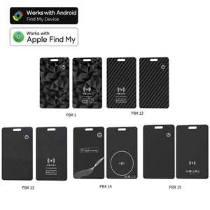 Traceur de bagages et de portefeuilles sans fil rechargeable MFI pour <span class=keywords><strong>AirTag</strong></span>, compatible Google Android Card Find My Hub Device, type Air Tag - Product Image 1