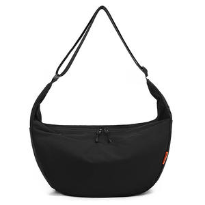 Bolso Cruzado para Hombre WePower, Bolso de Hombro Grande de Nailon Ligero, Estilo Casual para el Día a Día, Color Sólido, Verano 2025 - Product Image 4