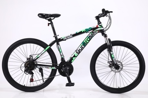 Mountain Bike telaio in acciaio al carbonio freno a disco da 24/26 pollici e Mountain Bike a 21 velocità sono progettati per gli adulti - Product Image 2