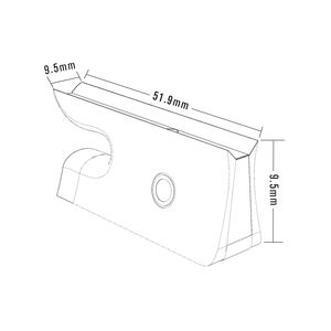 NAOMI 4/4 Cello Ebony Bow Frog Cello Bow Parts para reemplazo de <span class=keywords><strong>violonchelista</strong></span> - Product Image 2