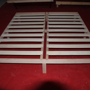 Регулируемый с завода размера «Queen Size» складной каркас кровати с деревянными рейками для матраса - Product Image 6