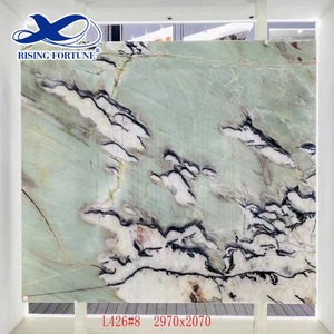 Cristallo Tiffany Dalles <span class=keywords><strong>de</strong></span> quartzite bleu pour décoration intérieure <span class=keywords><strong>Salle</strong></span> <span class=keywords><strong>de</strong></span> <span class=keywords><strong>bain</strong></span> et mur Quartzite exotique Dalle <span class=keywords><strong>de</strong></span> quartzite vert Tiffany - Product Image 3