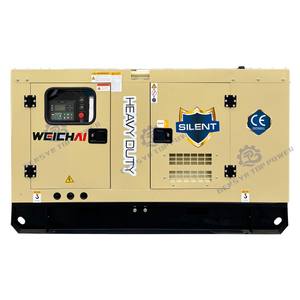 New Model 10KW 220V 380V 400V <b>Three</b> Phase Silent Type EV80 794cc Water Cooled Diesel Generator - Product Image 4