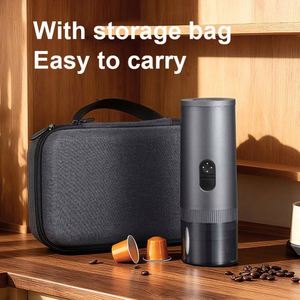 100 Cups <b>Coffee</b> Self-Heating <b>Portable</b> Espresso <b>Maker</b>,Capsules & Ground Travel <b>Portable</b> <b>Coffee</b> <b>Maker</b> with USB-C for Camping - Product Image 5