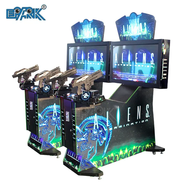 Neues Modell 42 Zoll Aliens Shooting Game Shooting Arcade-Spiel automat für Erwachsene Videospiel