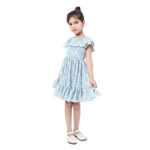 Vestidos Smocked de Alta Calidad para Niñas, Ropa con Volantes Florales, Vestidos Infantiles con Flores, Ropa de Bebé de Boutique - Product Image 2