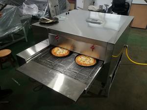 Equipo de Panadería Comercial, <span class=keywords><strong>Horno</strong></span> de Pizza Eléctrico a Gas con Cinta Transportadora, Línea de Producción Automatizada de Pizza Congelada de 18/26/32 Pulgadas - Product Image 6