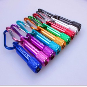 Columbia Sportswear Company Mini <b>Led</b> <b>Flashlight</b> Aluminum Alloy Outdoor Camping With Carabiner Keychain Light - Product Image 2