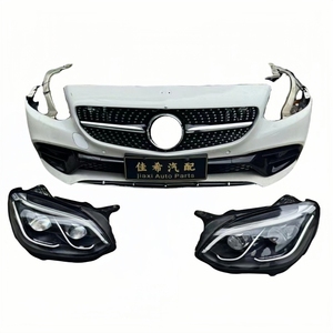 用于奔驰<span class=keywords><strong>SLC</strong></span> W172的前保险杠配有散热网状风扇前大灯 - Product Image 1
