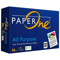 Papel para Copiar A4, 80 g/m², 100 % Pulpa de Madera Virgen, para Uso Escolar y de Oficina, 500 Hojas/Resma, Brillo del 102-104 %