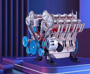 Teching <span class=keywords><strong>v8</strong></span> <span class=keywords><strong>moteur</strong></span> métal modèle Kit assemblage 8 cylindres <span class=keywords><strong>moteur</strong></span> 500 + pièces <span class=keywords><strong>V8</strong></span> DM118 modèle expérience physique éducation bricolage jouet cadeau - Product Image 5