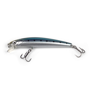 Leurre de pêche artificiel Yibo 80mm 7g flottant <span class=keywords><strong>pour</strong></span> <span class=keywords><strong>surfcasting</strong></span>, en plastique dur - Appât de surface <span class=keywords><strong>pour</strong></span> la pêche au bar en eau salée, compatible avec la pêche à la mouche - Product Image 1