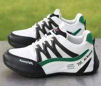 Chaussures décontractées personnalisées bon marché en gros Chaussures supérieures en cuir pour hommes Baskets pour hommes de grande taille