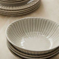 Plats en céramique fantaisie de luxe ensembles d'assiettes en porcelaine assiettes en porcelaine porcelaine mariages restaurant céramique bon fabricant d'assiettes