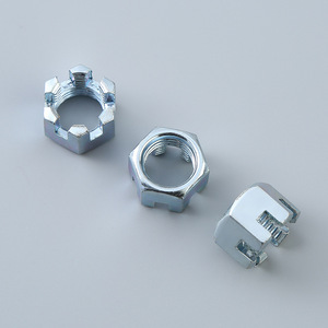 Tuercas de Seguridad Hexagonales Ranuradas de Acero Inoxidable 304 M8-M20, Resistentes a la Corrosión, Fijaciones Roscadas - Product Image 2
