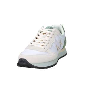 Baskets pour hommes Sun68 Z36106 Blanc Vert Talon de 3 cm Chaussures de style basketball - Product Image 3