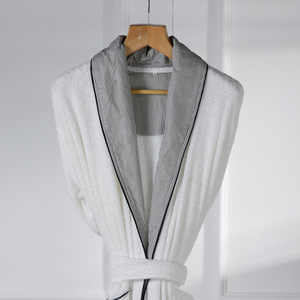 Luxus 100 % Baumwolle Kimono 5 Sterne W Stickerei Hotel Bademantel Beling Textil - Product Image 6