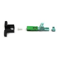 Connecteur papillon SC Ftth Sx Core Nut Sc Apc 58mm Wedge T Click Type Connecteur rapide à fibre optique