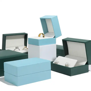 Custom Logo Luxury Hard Jewelry <b>Box</b> Packaging for Necklace Ring <b>Earrings</b> Bracelet Premium <b>Gift</b> <b>Box</b> - Product Image 4