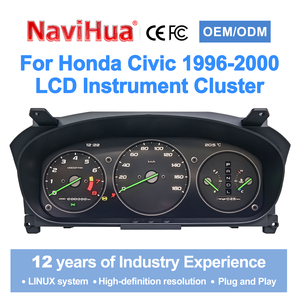 Panel de Instrumentos LCD Navihua, Medidor Digital para Automóvil, Velocímetro, Cabina Virtual Linux para Honda Civic 1996-2000 - Product Image 2
