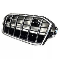 Nouvelle Grille de Pare-chocs Avant PNB ABS de Haute Qualité pour Audi Q7 SQ7 2021-2024, Cadre Chromé, Kit de Mise à Niveau de Voiture Facelift, Garantie 1 An