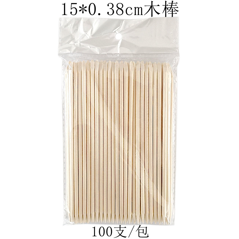 (A1-213) Bâton en bois de 15 cm - 100 pièces
