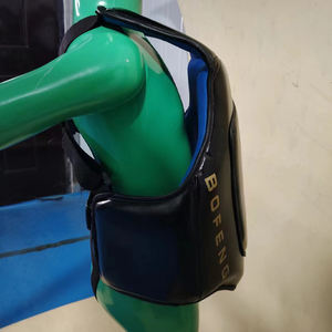 LOGOTIPO personalizable Durable EVA + PU Material Boxeo Pecho Protector Profesional Sparring Guards Niños Lucha libre Muay Thai - Product Image 5