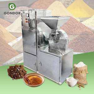 Broyeurs à marteaux en acier inoxydable fin pour poudre de verre, broyeur 5 kW, broyeur de lentilles, machine à broyer le sucre - Product Image 1